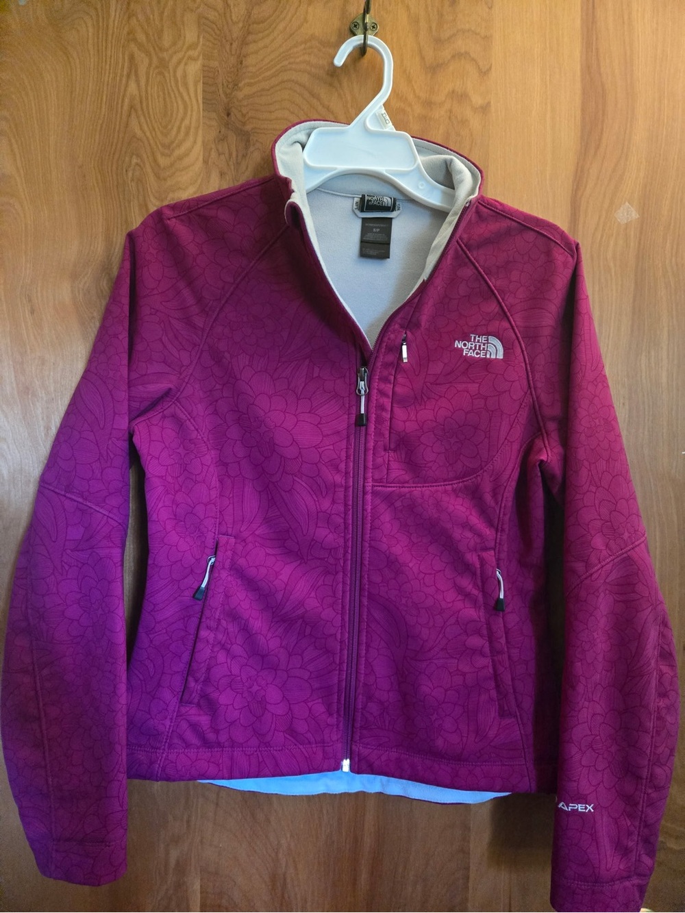 The North Face Women's Apex Bonic Magenta Full-Zip Jacket